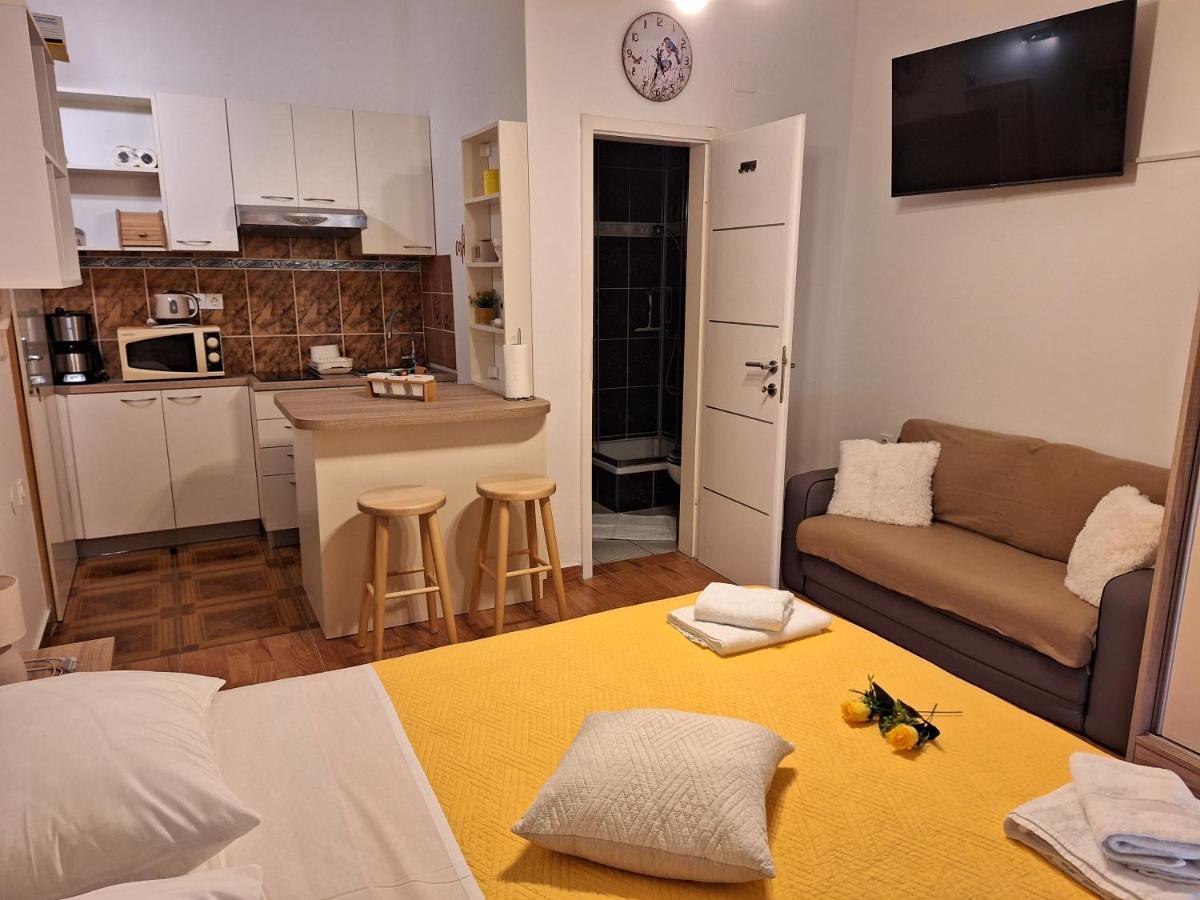 Studio Apartman Tonko - S Balkonom Zaton  Bagian luar foto
